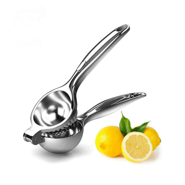 Hand-Operated Single Press Stainless Steel Lemon Squeezer