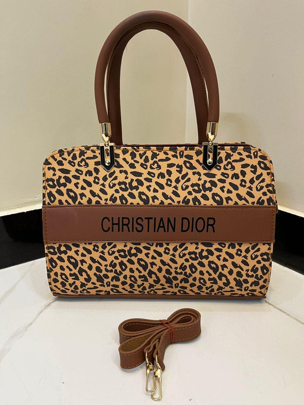 Stylish Girl's Canvas Printed Hand Bag - 1 Pc