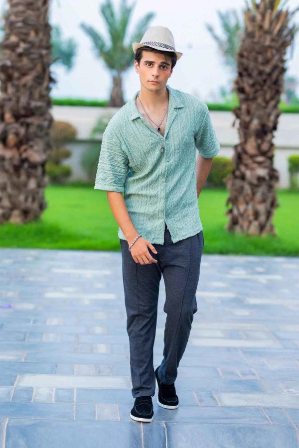 Slate Drift Charcoal Grey Trousers for Ultimate Everyday Comfort EW-000020