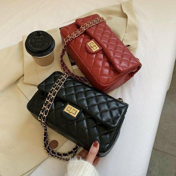Girl's PU Leather Embroidered Shoulder Bag